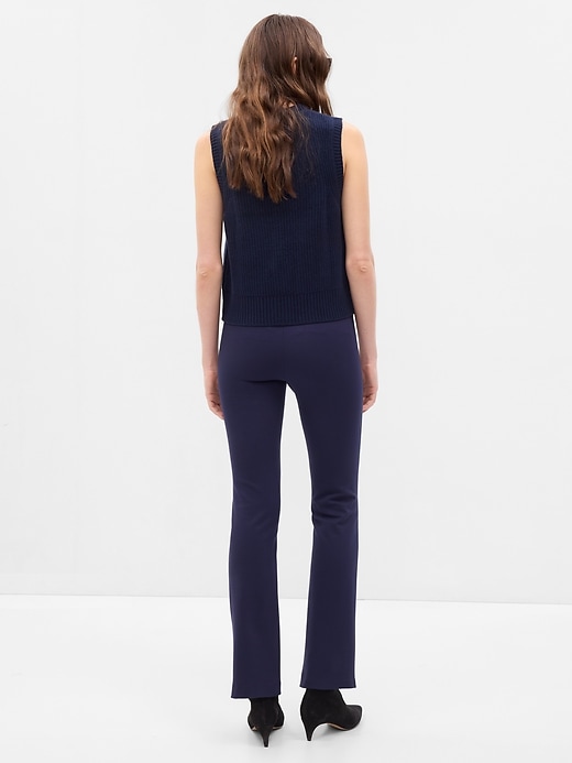 Mid Rise Gap Crop Kick Mid Rise Ponte Crop Kick Pants Gap