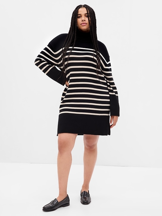 Image number 4 showing, Stripe Mini Sweater Dress