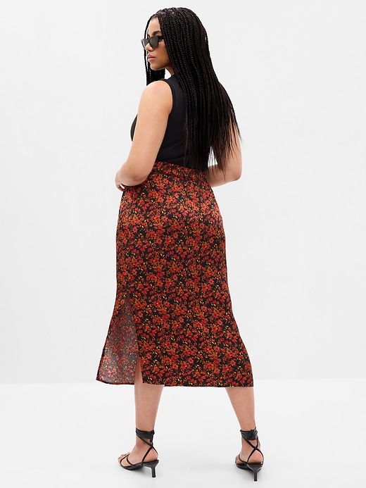 Image number 5 showing, Floral Midi Skirt