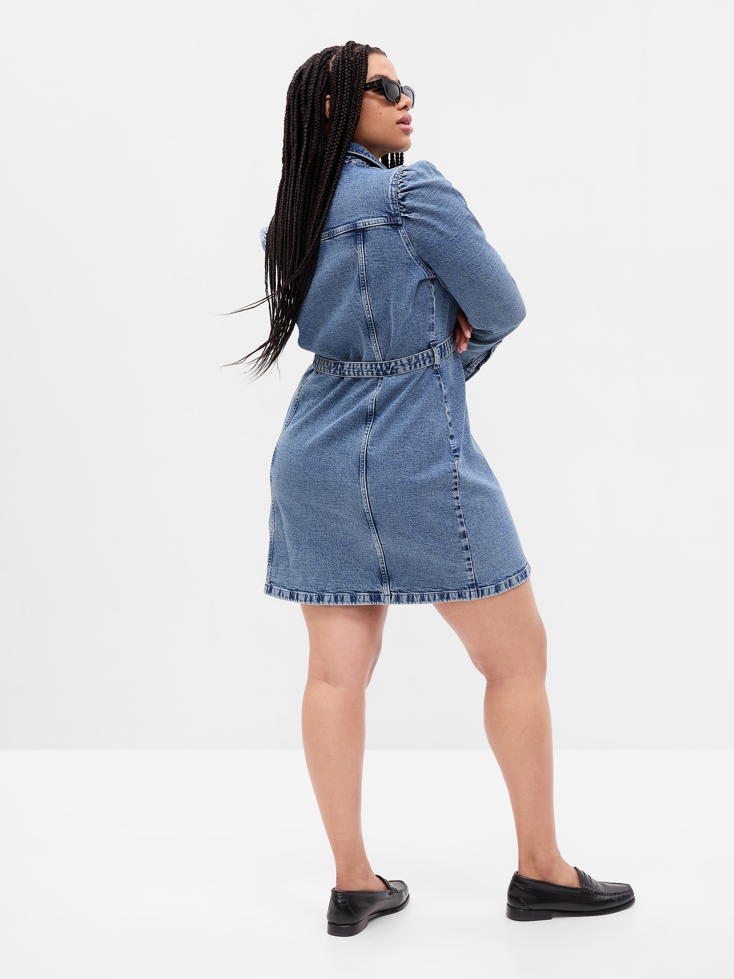 Denim Mini Dress Gap