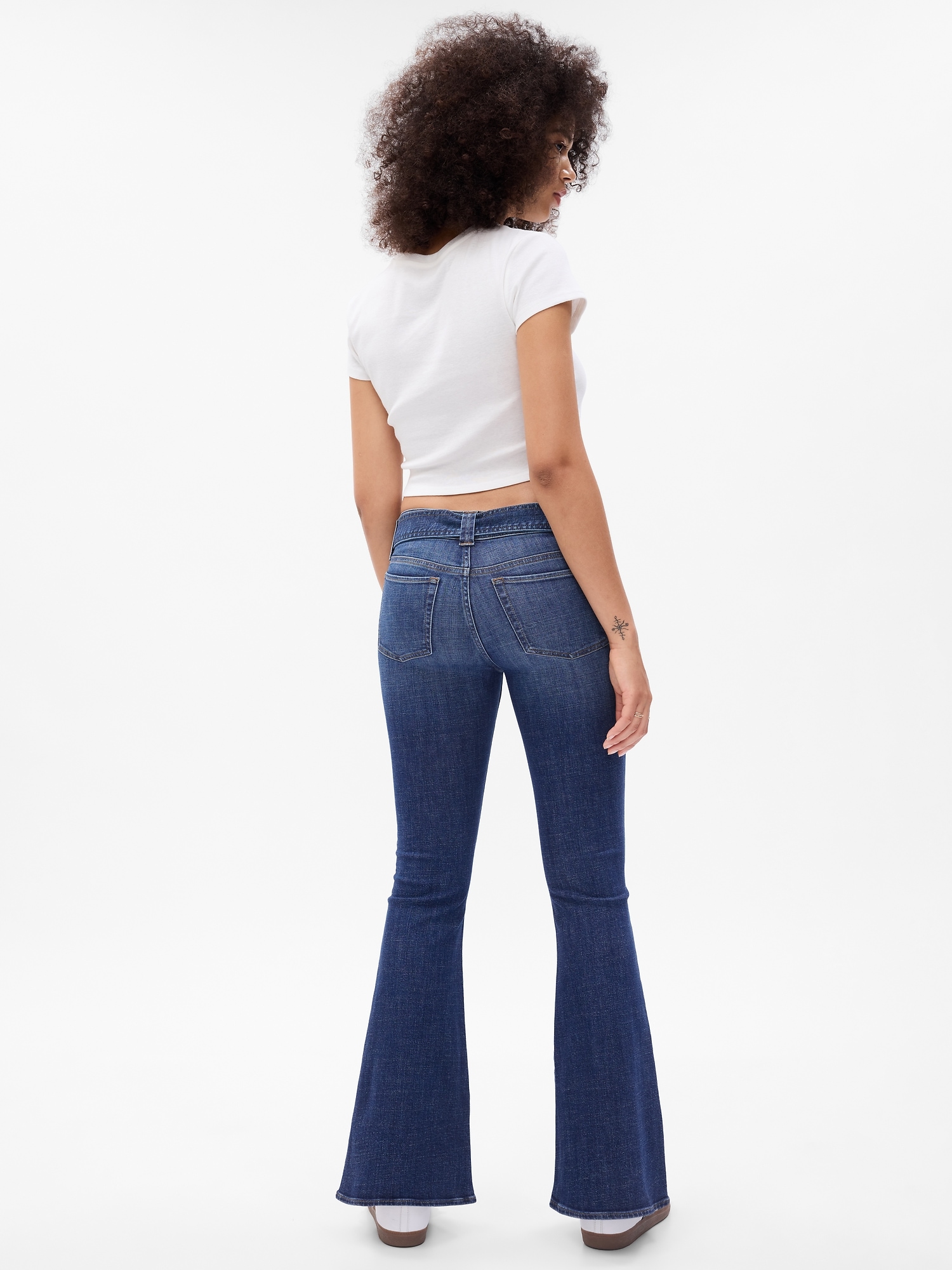 Low rise y2k bell bottom jeans