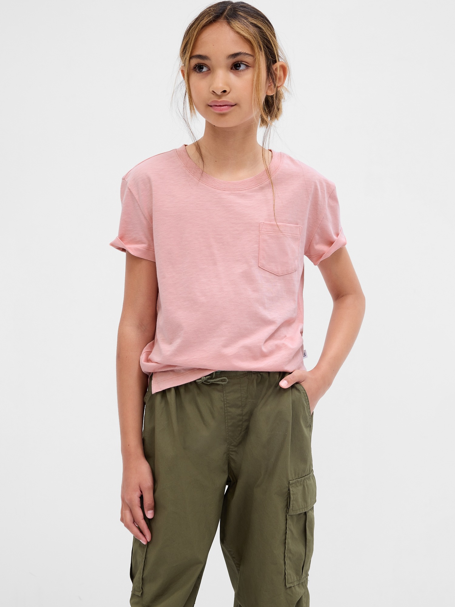 Tee Shirt Homme Coton Biologique Kaki