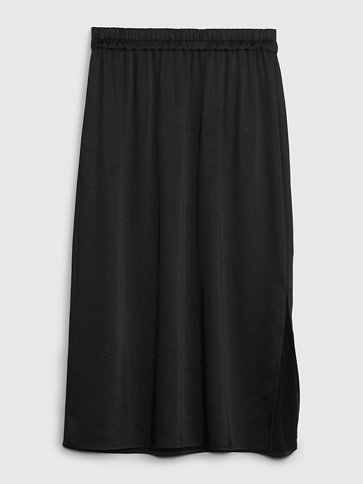 Image number 6 showing, Satin Midi Skirt