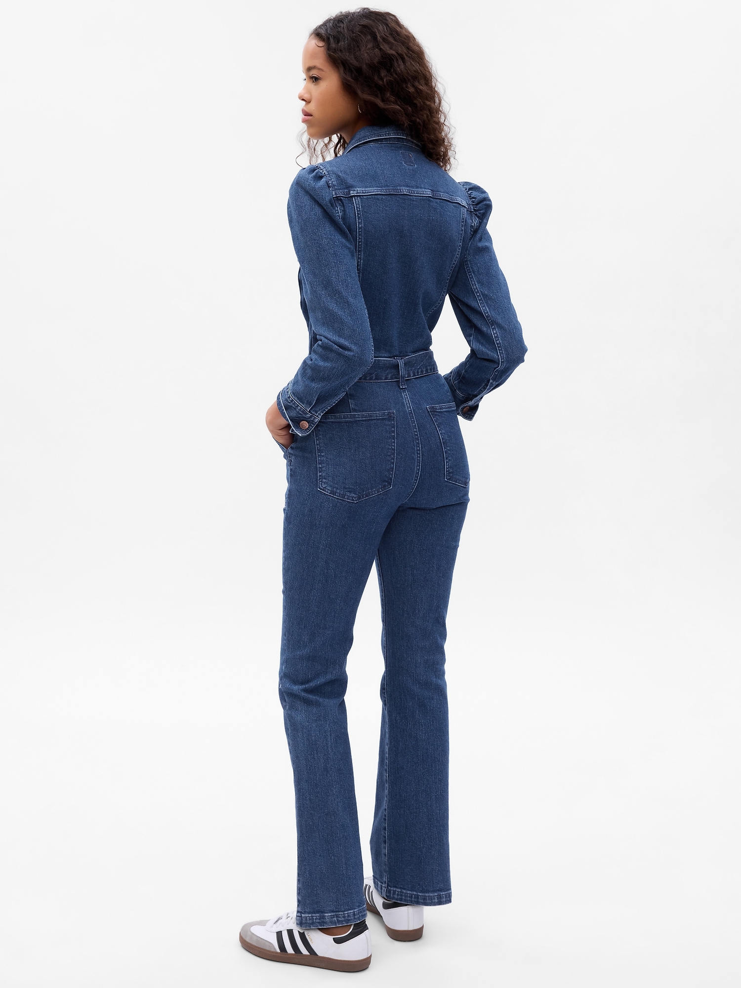 Western Denim Jumpsuit Gap