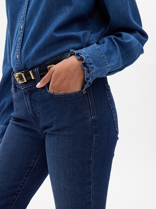 Image number 3 showing, Low Rise '70s Flare Jeans