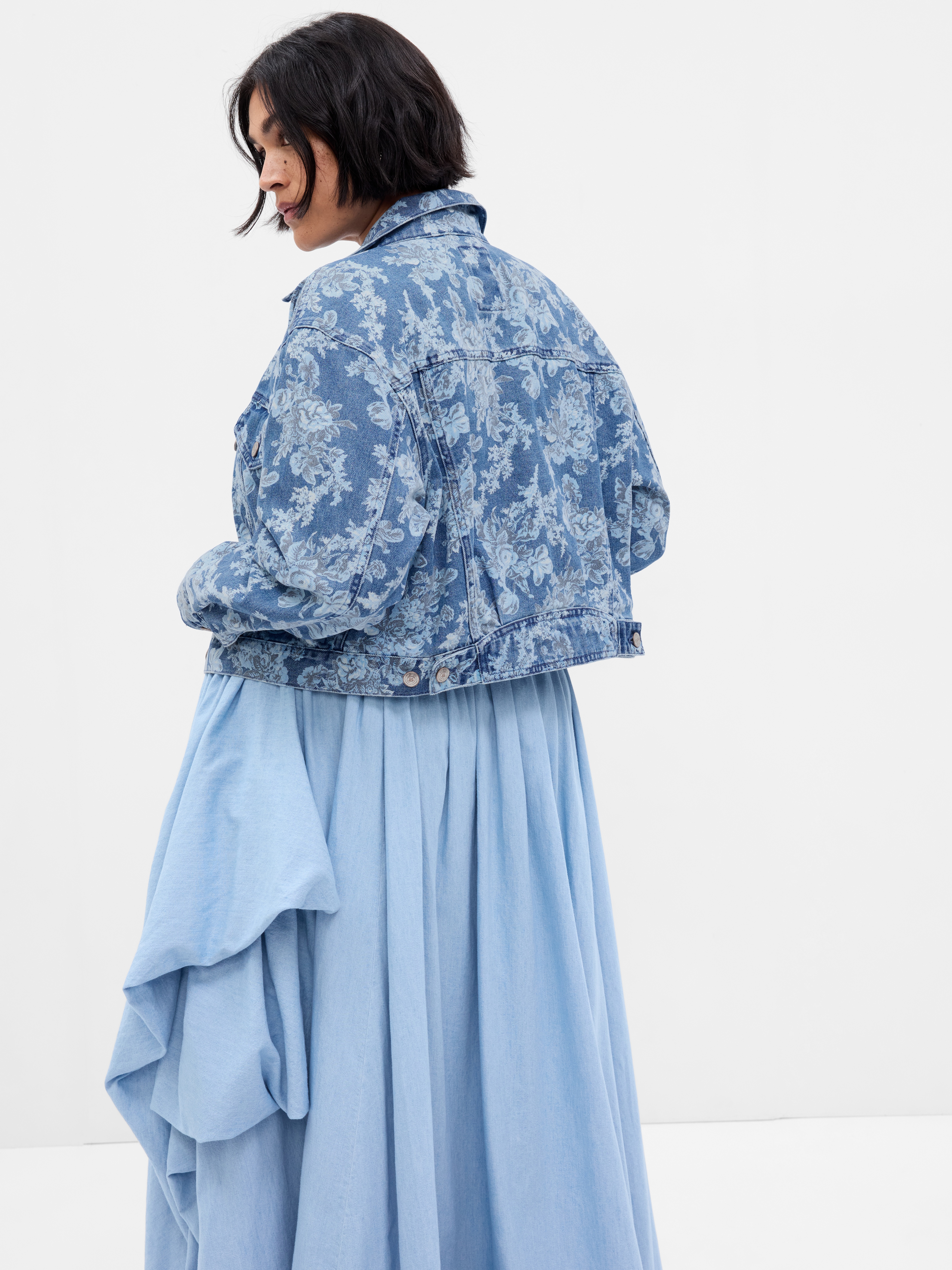 ジャケット・アウター Tostalgic floral denim jacket ジャケット・アウター Tostalgic floral denim jacket