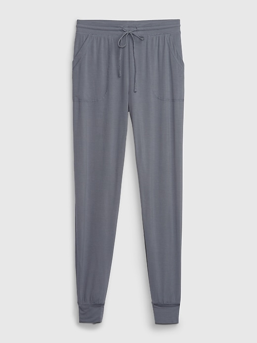 L'image numéro 4 présente Pantalon de jogging de pyjama en modal