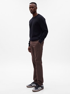 Buy Men Khaki Regular Fit Solid Casual Trousers Online - 753086