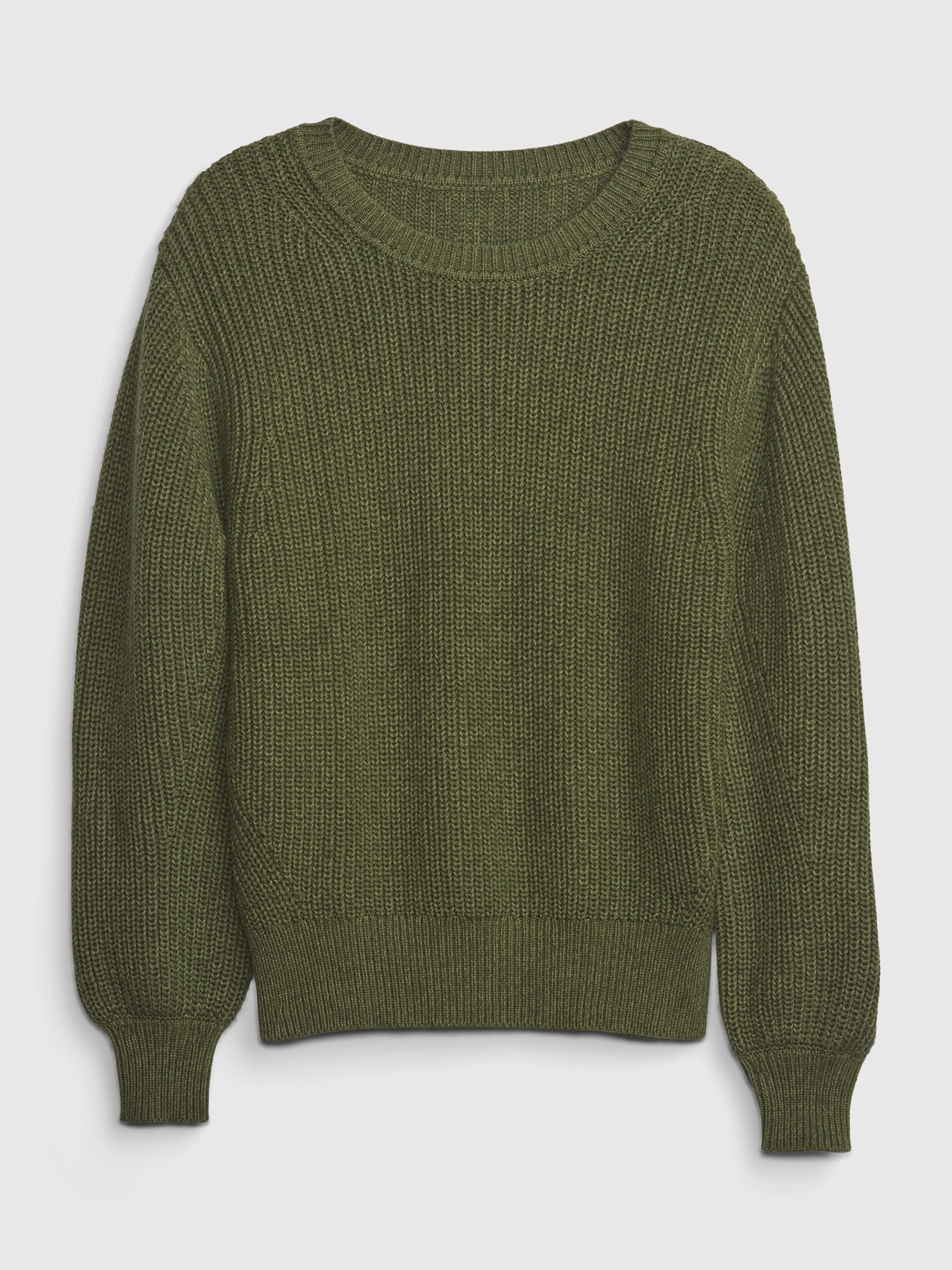 ShakerStitch Crewneck Sweater Gap