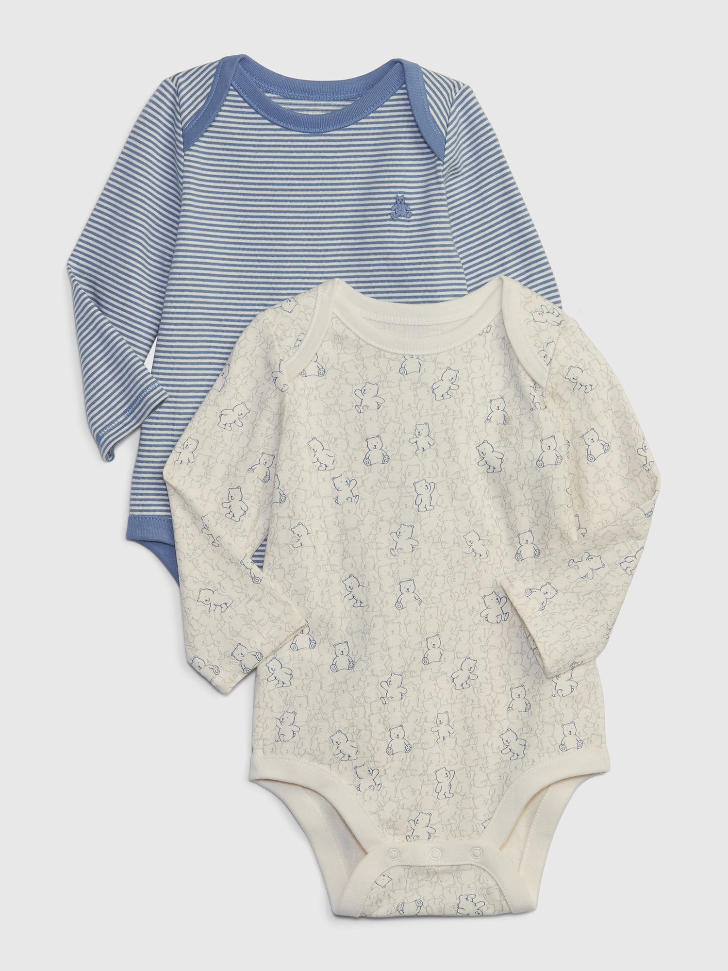 Baby First Favorites Organic CloudCotton Bodysuit (2Pack) Gap