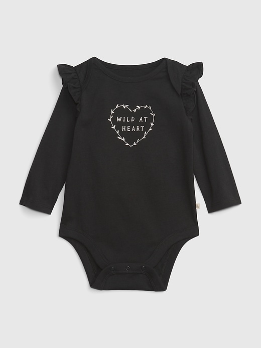 View large product image 1 of 1. Baby Organic Cotton Mix and Match Graphic Bodysuit
