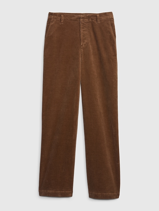 Image number 6 showing, Mid Rise Loose Corduroy Pants