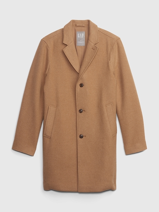 Image number 3 showing, Wool Topcoat