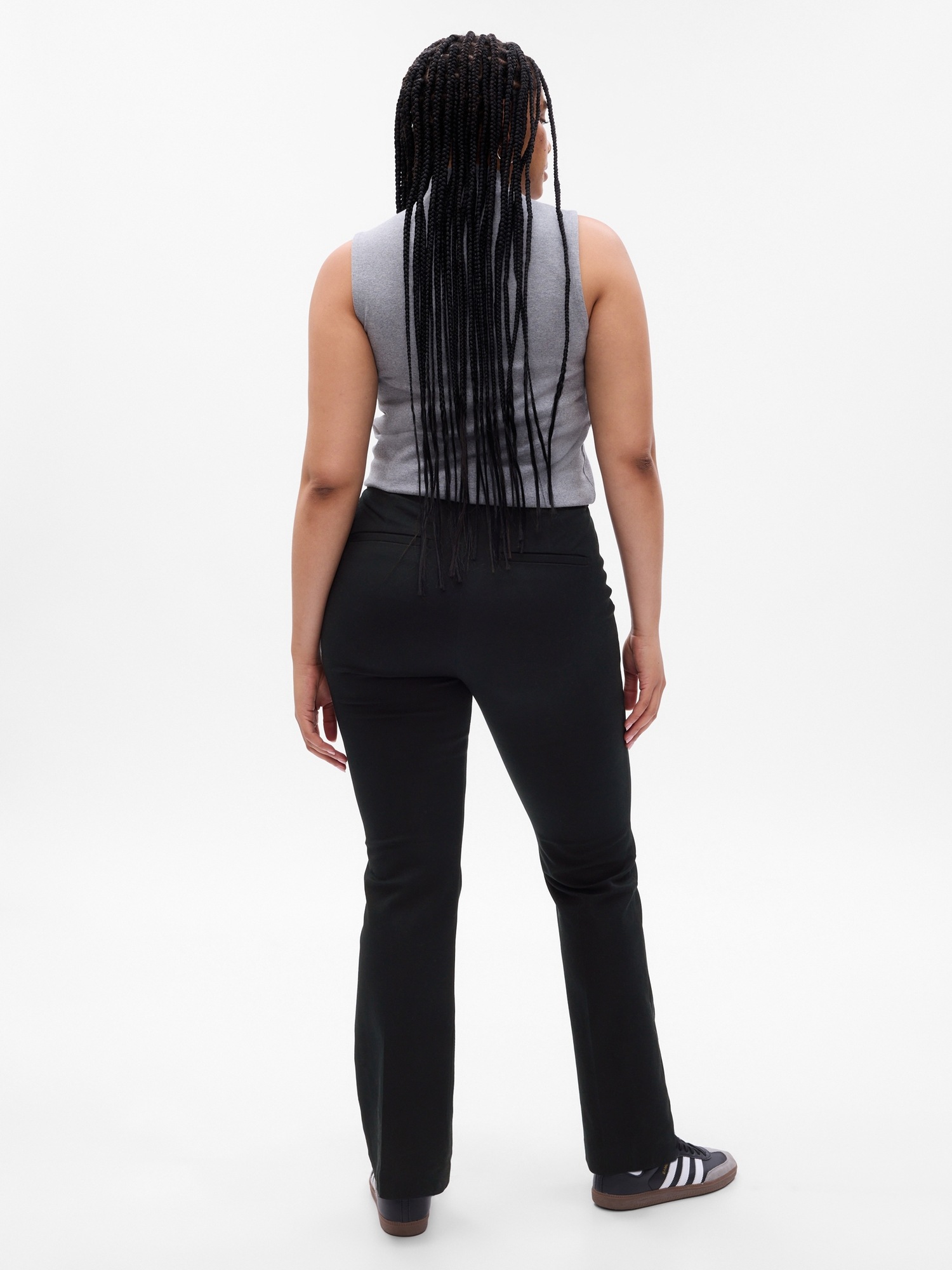 Jean Évasé Femme Gap Taille 8 - Denim Bleu Moyen, Bon État, Longueur 31,5"