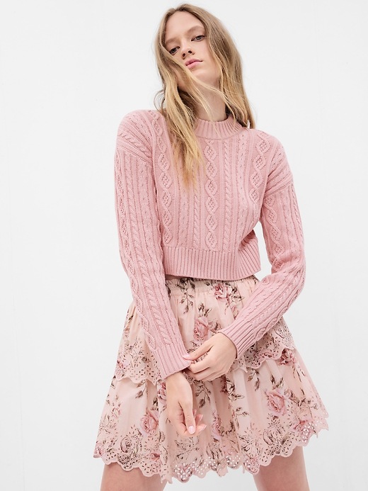 LoveShackFancy♢heart knit 似つかわしく set up(個別販売不可)