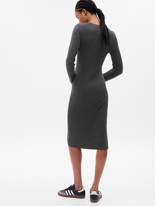 Image number 2 showing, CashSoft Midi Sweater Dress