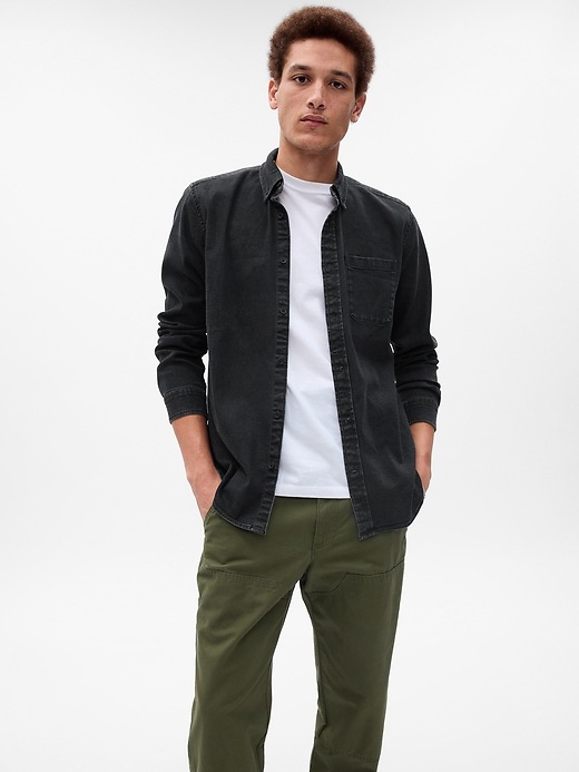 randy 22ss Ghetto / Pullover Denim 温かかっ Shirt