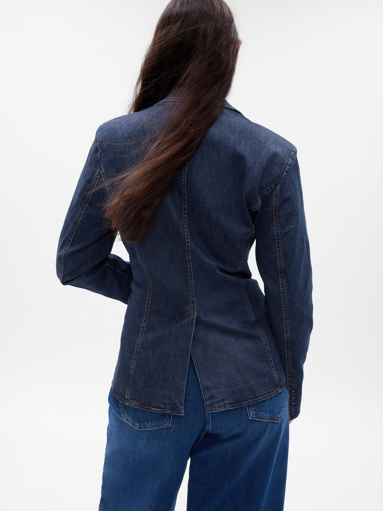 Image result for dark blue blazer with jeans