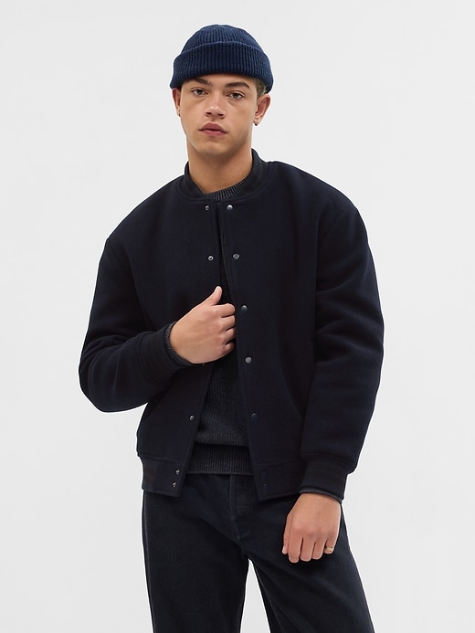 Wool Varsity Jacket | Gap