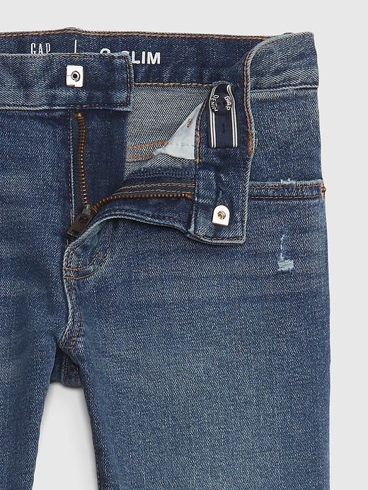 L'image numéro 3 présente Jean étroit en denim Washwell pour Enfant