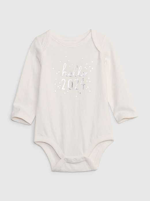 View large product image 1 of 1. Baby First Favorites Organic Cotton Bodysuit