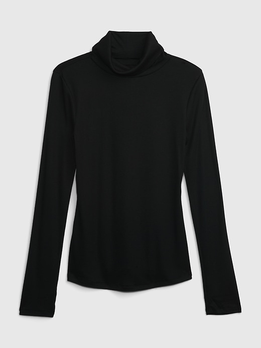 Image number 4 showing, Mini Rib Turtleneck T-Shirt