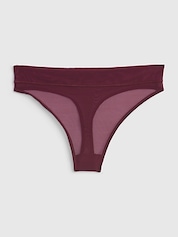 PINK WOMEN'S PANTIES BLANCHE NEIGE LOWNOAPURPLE - Women's underwear LYEVA