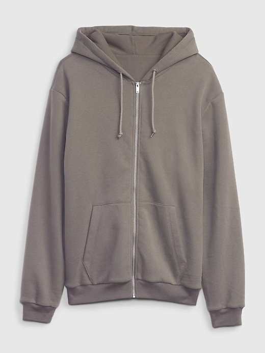 Vintage Soft Waffle-Lined Zip Hoodie | Gap