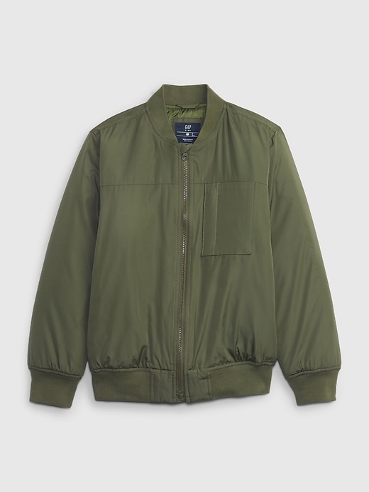 Jeans Ajio Gap Olive Green Jacket Gap Primaloft Bomber Jacket