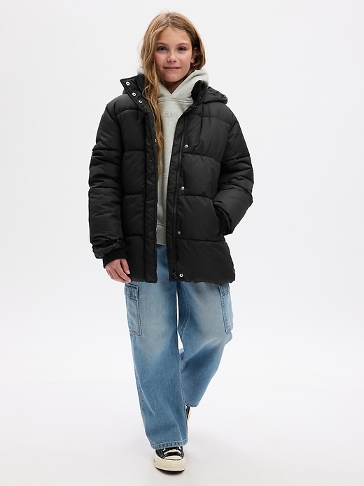 Image number 1 showing, Kids Recycled Heavyweight Puffer Jacket