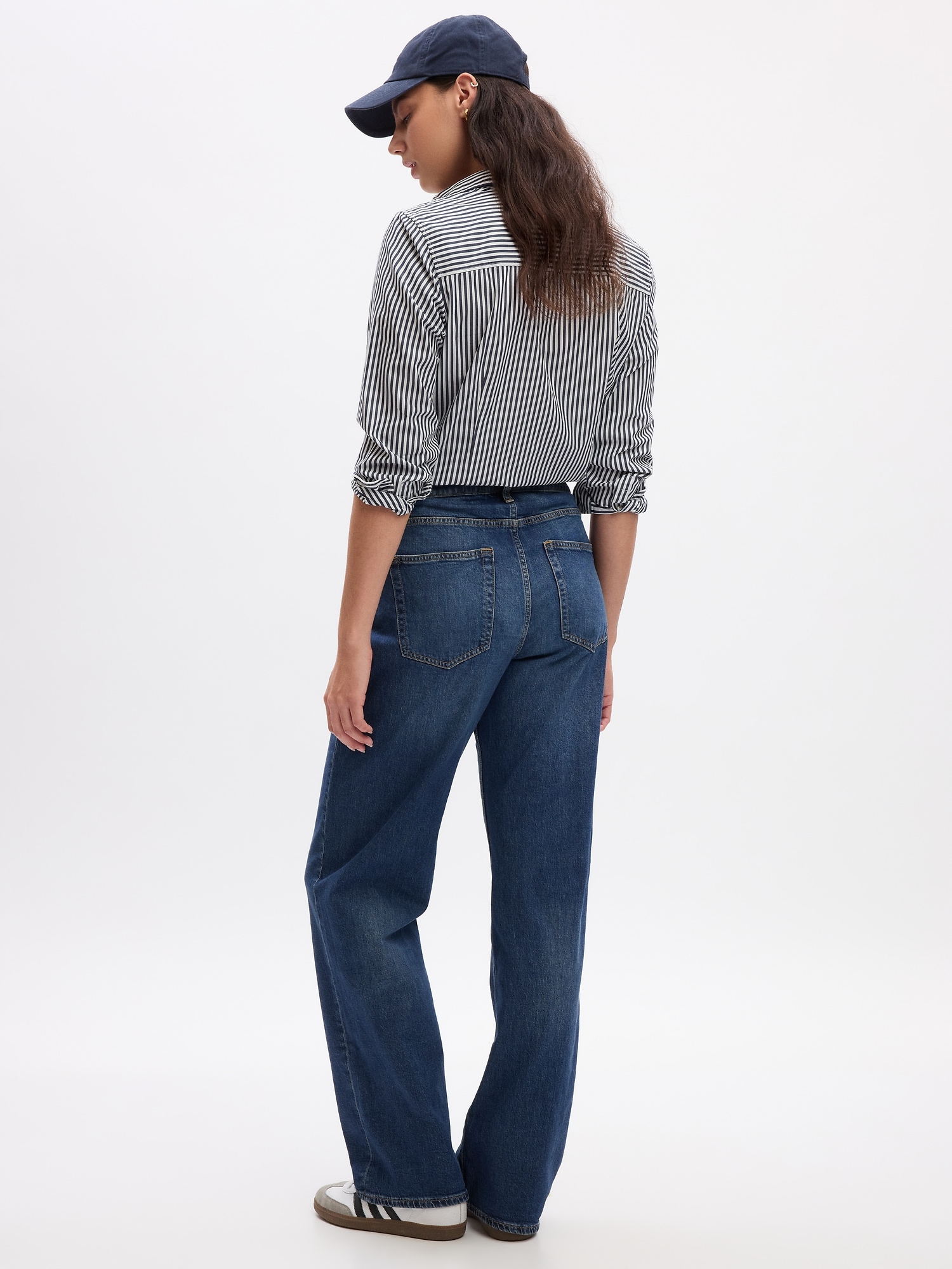 Mid Rise Cotton '90s Loose Jeans