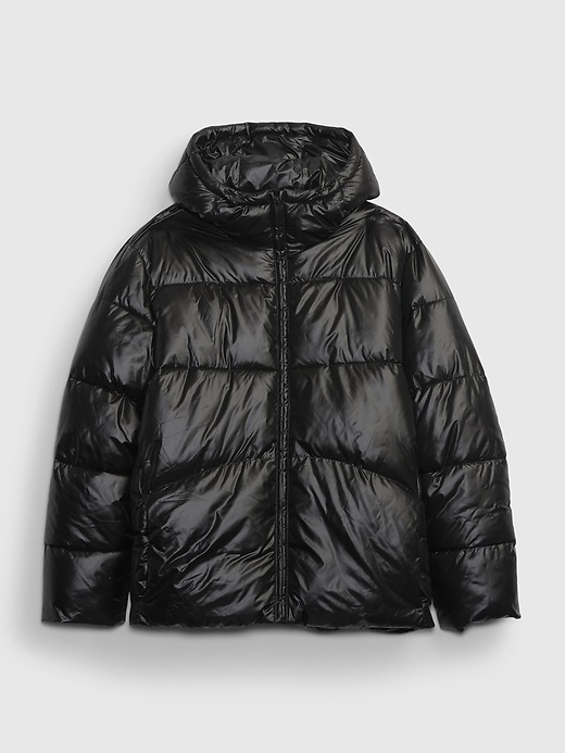 Recycled High Shine Puffer Jacket | Gap