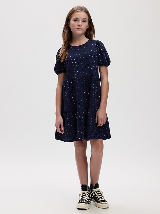 View large product image 1 of 1. Kids Puff Sleeve Dress