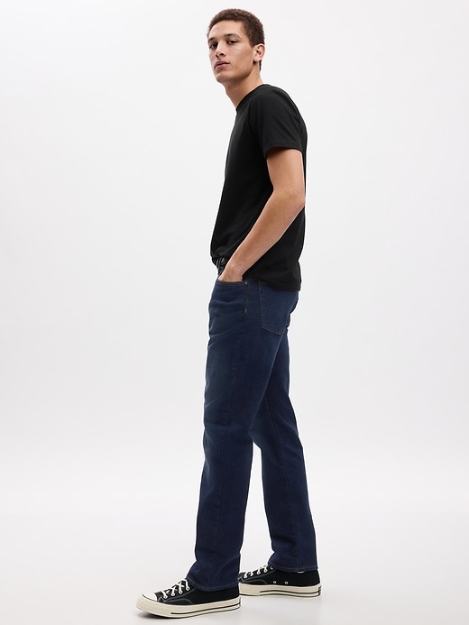 Image number 4 showing, Straight Jeans in GapFlex