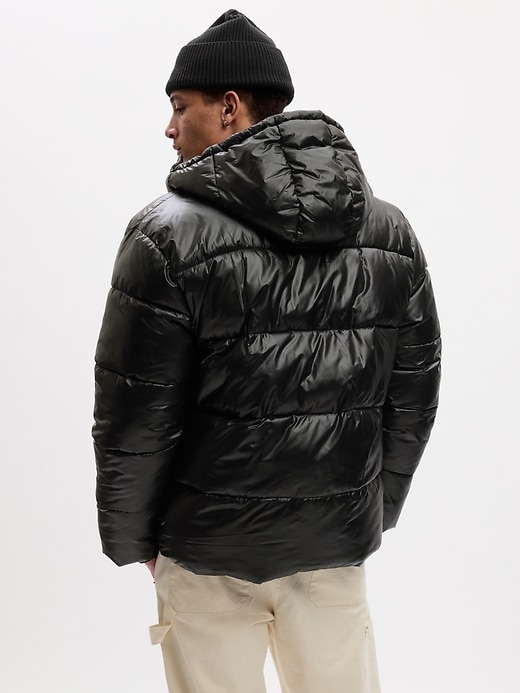 GAP RECYCLED PUFFER XL ブラックダウンジャケット Kids Recycled Oversized Puffer Jacket | Gap