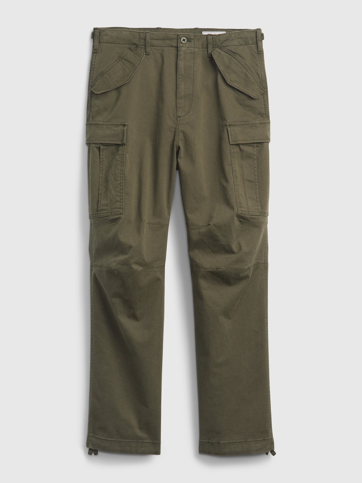 Lightbare Men's UPF 50+ Stretch Lightweight Cargo Pants Mud / 40W x 30L