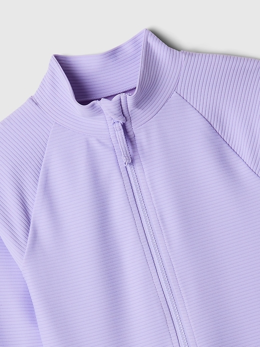 Kids Zip Swim Rash Guard Gap