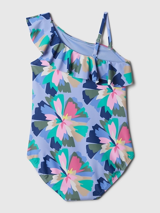Image number 2 showing, Kids Asymmetric One-Piece Swimsuit