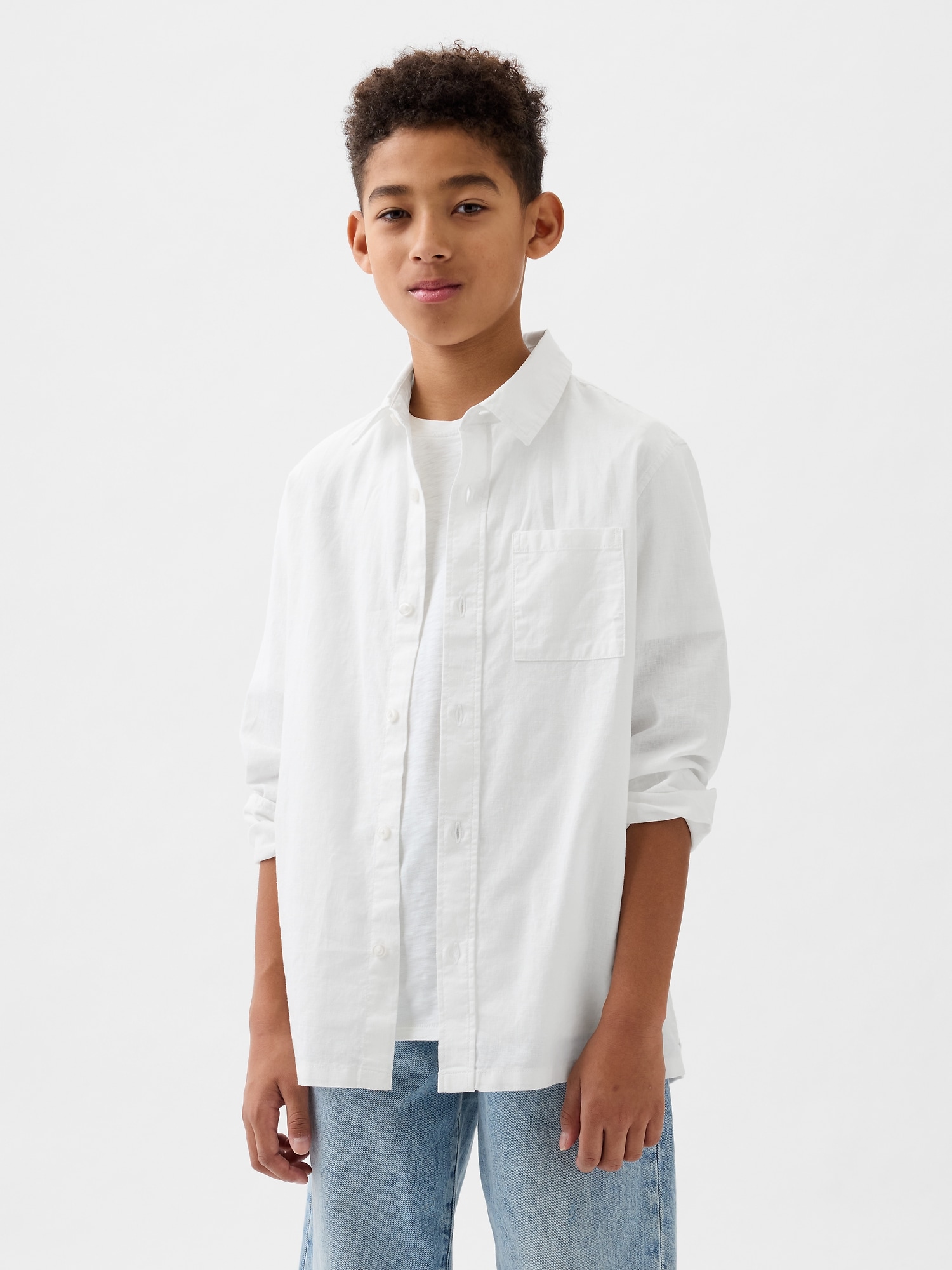 Natural Linen Kids' Shirt, European Linen Shirt for Boy or Girl, Sand Linen  Top for Children, Natural Linen Clothes for Children -  Israel