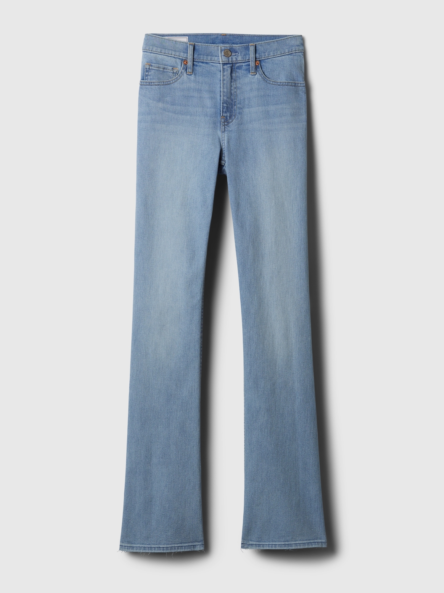 Mid Rise '90s Loose Flare Jeans with Washwell