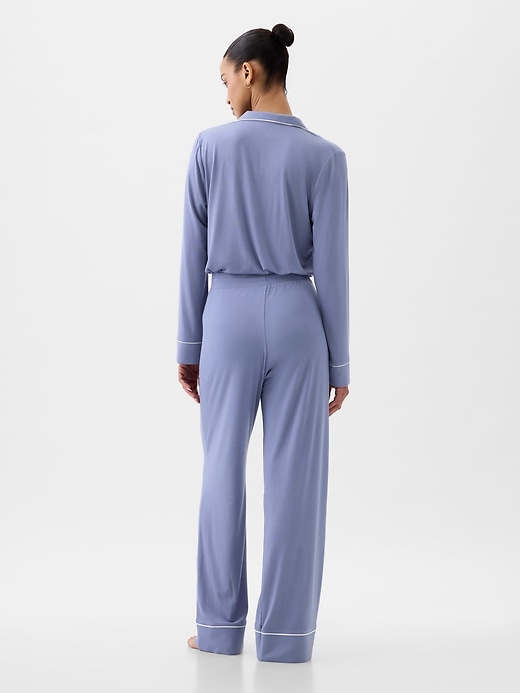 L'image numéro 2 présente Pantalon de pyjama en modal