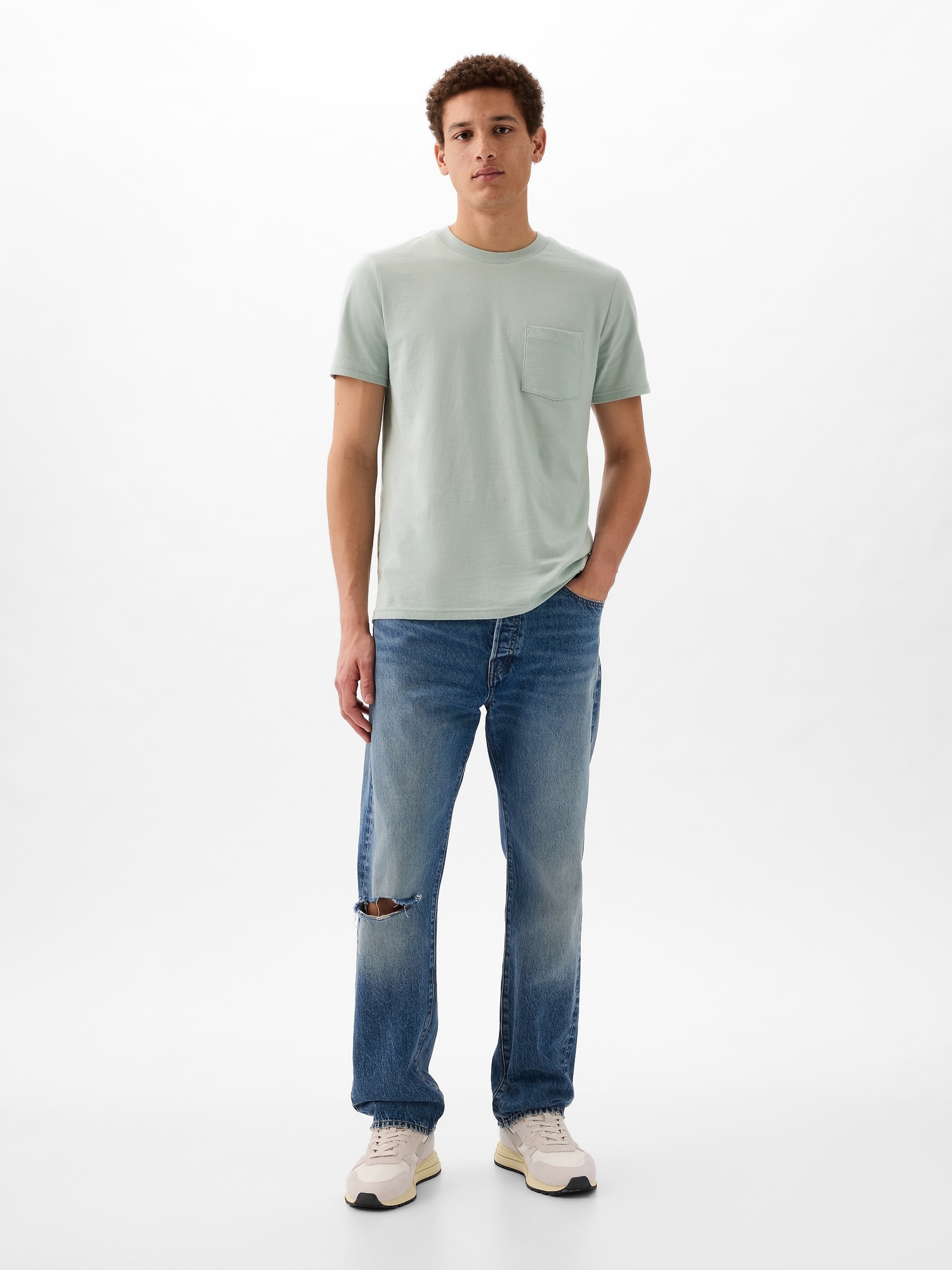 T-shirts à manches longues homme gap noir