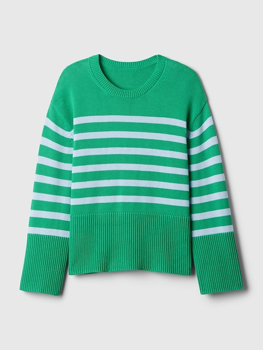 Image number 10 showing, 24/7 Split-Hem Crewneck Sweater