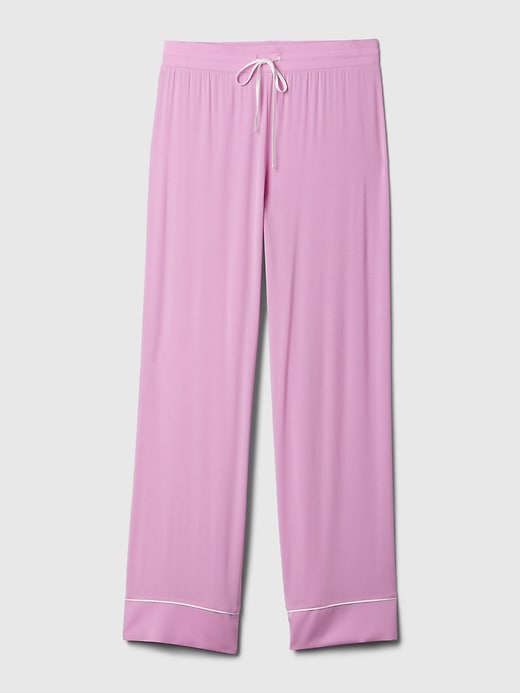 L'image numéro 5 présente Pantalon de pyjama en modal
