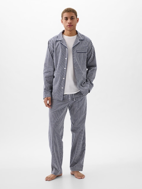 Adult Poplin Pajama Set
