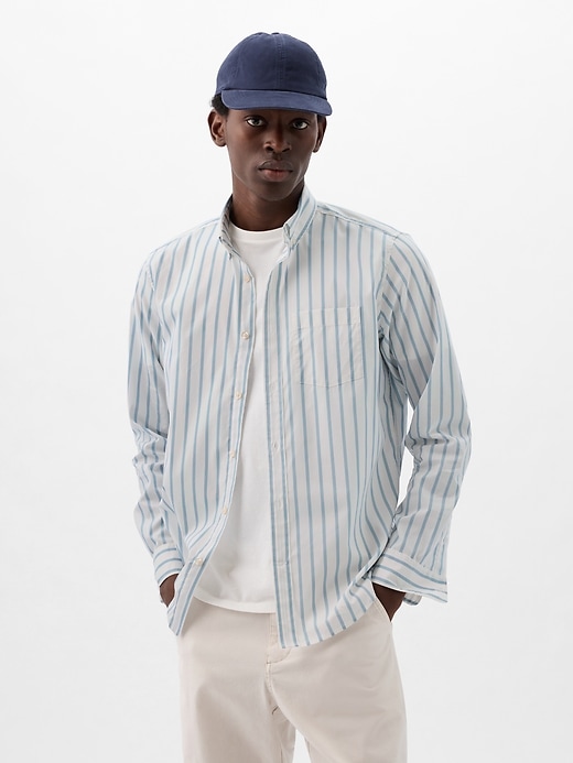 Image number 7 showing, All-Day Poplin Shirt in Standard Fit