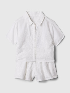 babyGap Embroidered Outfit Set
