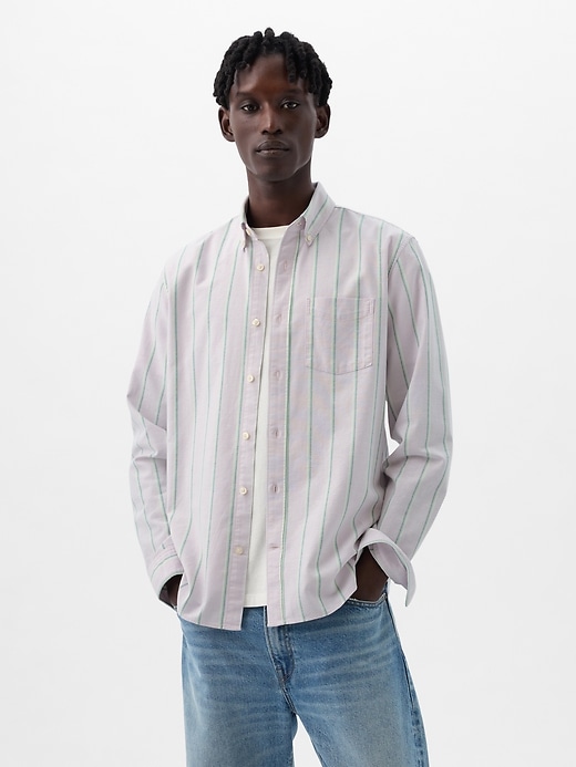 Image number 8 showing, Classic Oxford Shirt in Standard Fit