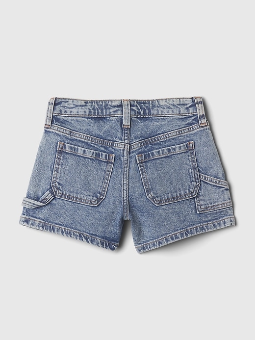 L'image numéro 5 présente Short en denim à taille haute pour Enfant