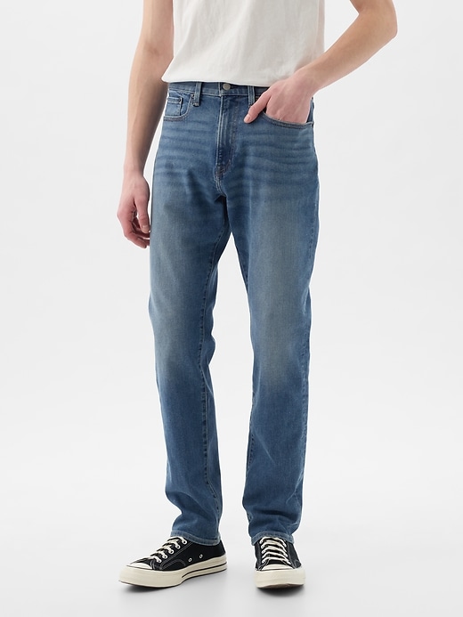 Image number 2 showing, Athletic Slim Jeans